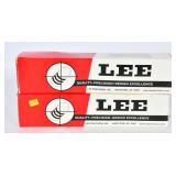 2 Lee Double Cavity Bullet Molds W/ Handles