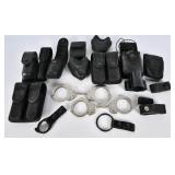 Lot of Nylon Magazine & Handcuff Pouches