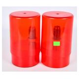 2 Reloading Dies W/ Containers