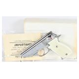 Boxed Astra Constable Pistol in Nickel Finish .22