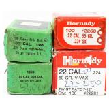 Approx 350 Count Of .22 Cal Reloading Bullet Tips