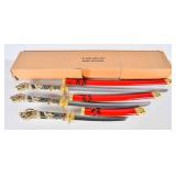 NIB Dragon Design 3 Piece Fantasy Sword Set