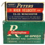 22 Rounds of .444 Marlin, & 25-35 Win Ammo