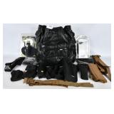 Large Lot of Various Holsters  & Leather Backpack