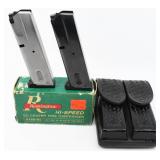18 Rds Of .32-20 Win W/ Mags & Mag Pouch