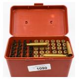 53 Count Of Empty .338 Win Mag Brass Casings