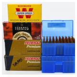 93 Rds Of Reman .243 Win & Empty Brass Casings