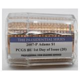 Uncirculated PCGS Presidential Series Coin Set