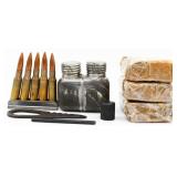 40 Rds Of 7.62x54R Ammo W/ Mosin Accessories