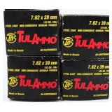 80 Rounds Of Tulammo 7.62x39mm Ammunition