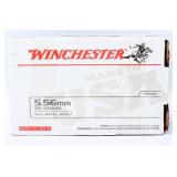 Winchester USA 5.56mm 55-Grain FMJ Target Ammuniti