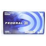 Federal Champion No. 100 Small Pistol Primers, 100