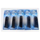 A Set of Five Mec-Gar CZ 75B 9mm 10-Round Blued Ma