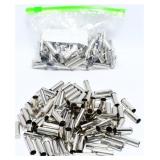 200 Count of Nickel Plated .357 Caliber Empty Casi