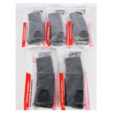 Five Pro Mag AR-15 5.56MM 30-Round RM-30 Black Pol