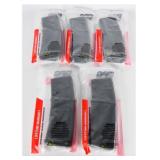 A Group of Five Pro mag AR-15 5.56 MM 30 Round Pol