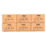 180 Rounds IMI 5.56x45 62 GR M855 FMJ Boat Tail Am