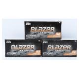 Three Boxes of CCI Blazer Ammunition, .30 Super Ca