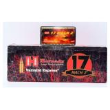 A Lot of 550 Rounds of Hornady and CCI 17 Mach 2 V