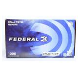 Federal Champion Small Pistol Primers No. 100, 100