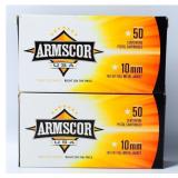 Armscor 10mm 180 Grain Full Metal Jacket Centerfir