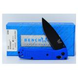 Benchmade 535 Bugout Folding Knife, Blue Handle, B