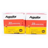 1000 Rounds Aguila .22 LR Super Extra 40 Grain Cop
