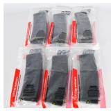 A Group of Six Pro Mag AR-15 5.56 MM (30) RD RM-30