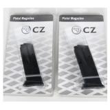 A Pair of CZ 2075 RAMI 9mm 10-Round Pistol Magazin