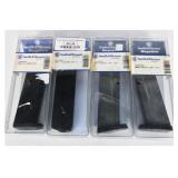 Four New-in-Package Smith & Wesson Firearm Magazin