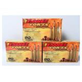 60 Rounds Barnes VOR-TX Ammunition, 35 Whelen 180