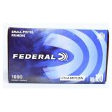 Federal Champion No. 100 Small Pistol Primers, 100
