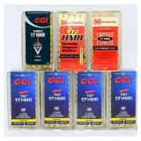 A Collection of CCI and Hornady .17 HMR Varmint Am