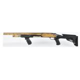 Mossberg 500A 12GA Pump-Action Shotgun with Gold F