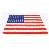A Vintage Sewn 48 Star American Flag, Circa