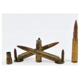 An Assemblage of World War II Trench Art