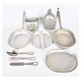 A Collection of U.S. Military Mess Gear & Canteen