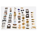 A Collection of US Military Insignia & Pins