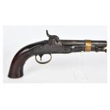 U.S. Navy Contract Ames Model 1842 Box Lock Perc.
