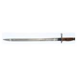 A World War I Era Military Bayonet/Knife, Dated