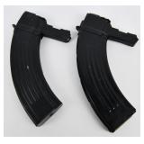 A Pair of SKS 7.62x39 Steel Rifle Magazines