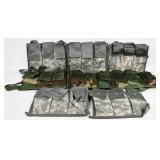 A Collection of USGI Military MOLLE II 6 Magazine