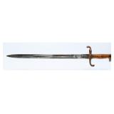 German Mauser Model 1871 Bayonet by P.D. Luneburg