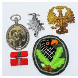 A Collection of German Militaria, including a