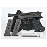 A Walther P1/P.38 1958 9mm Semi-Auto Pistol w/ Two