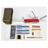 A Victorinox 4.0567 Swiss Army Knife Survival Kit