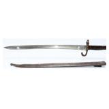 A 19th Century European Military Yataghan Sword