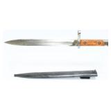Austrian M95 Mannlicher Bayonet w/ Scabbard