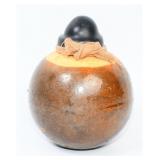 Original Japanese WWII Type 4 Ceramic Hand Grenade