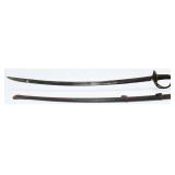 A 19th Century French Military Cavalry Sabre &